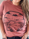 Desert landscape tee