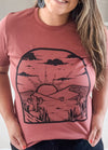 Desert landscape tee