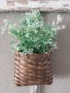 Hanging wall basket