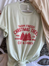 Farm fresh Christmas tree tee