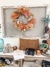 Cotton wreath